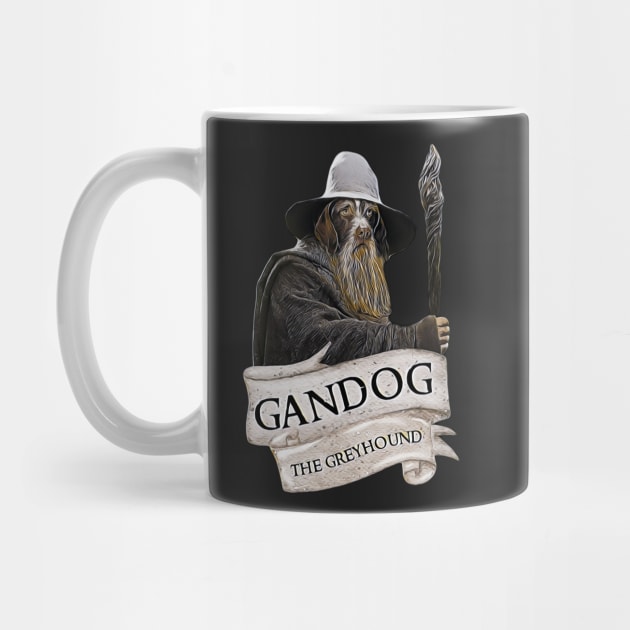 Gandog the Greyhound - Fantasy - Funny by Fenay-Designs